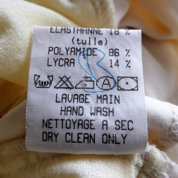 Sagaie Paris Bodysuit Chevron Solid Textured Mock Double Snap Bottom Lycra M - Picture 6 of 8